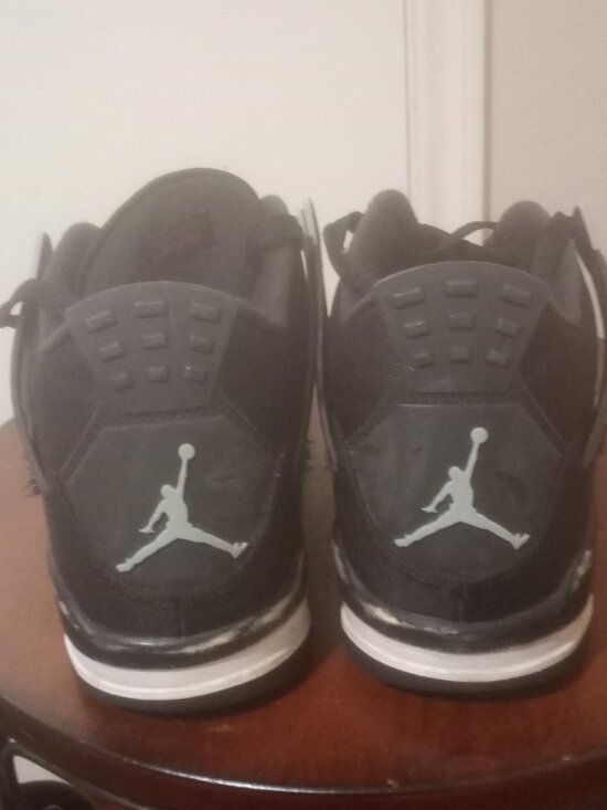 Jordan 4 Retro SE Black Canvas Size 10 Pre-Owned DH7138-006 main image 9